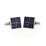 Enamel Dropping Glue Cufflinks