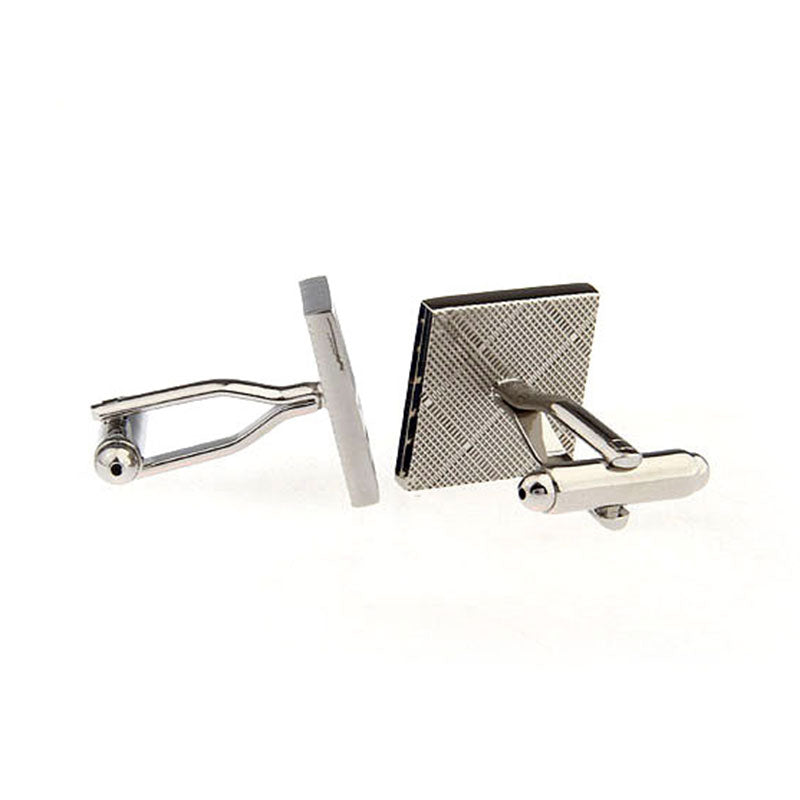 Enamel Dropping Glue Cufflinks