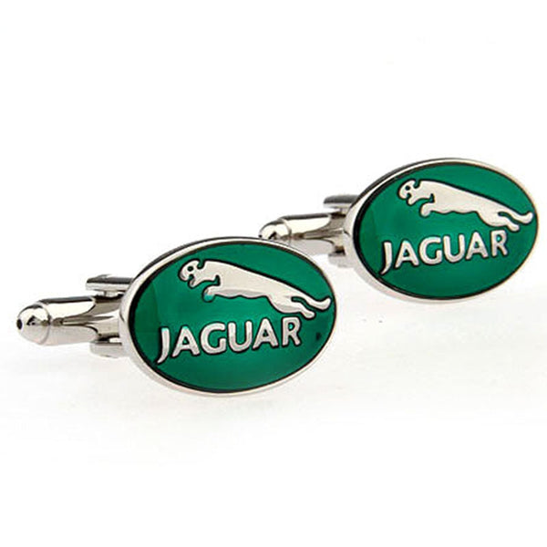 Car Logo Traffic Enamel Dropping Glue Cufflinks