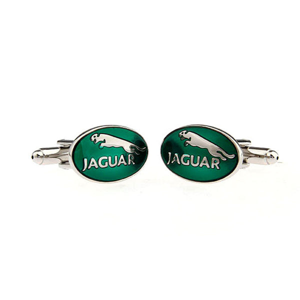 Car Logo Traffic Enamel Dropping Glue Cufflinks