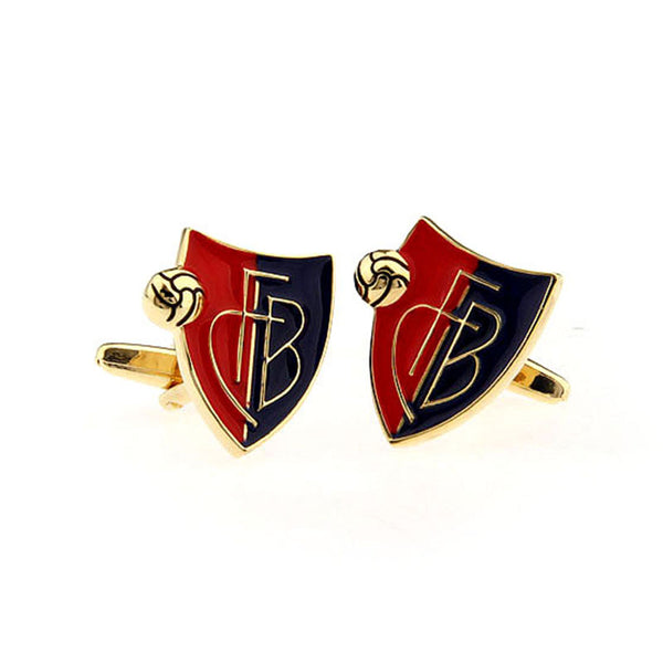 Enamel Dropping Glue Cufflinks