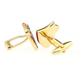 Enamel Dropping Glue Cufflinks