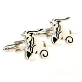 Zodiac Sign Constellation Enamel Dropping Glue Cufflinks