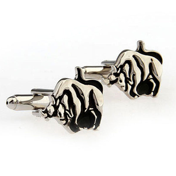 Zodiac Sign Constellation Enamel Dropping Glue Cufflinks