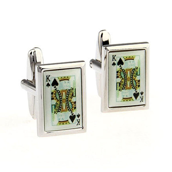 Enamel Dropping Glue Cufflinks