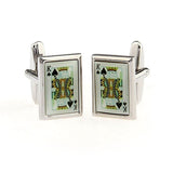 Enamel Dropping Glue Cufflinks