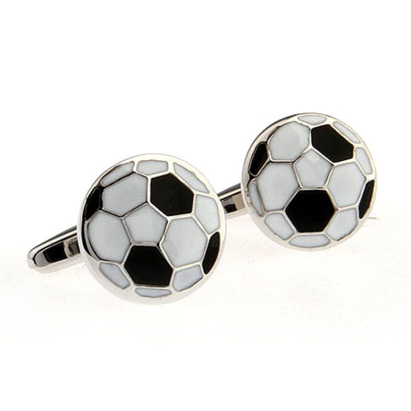 Sports Technology Enamel Dropping Glue Cufflinks