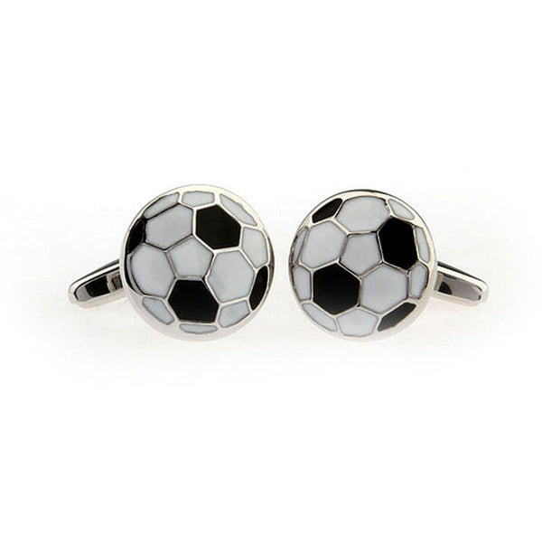 Sports Technology Enamel Dropping Glue Cufflinks