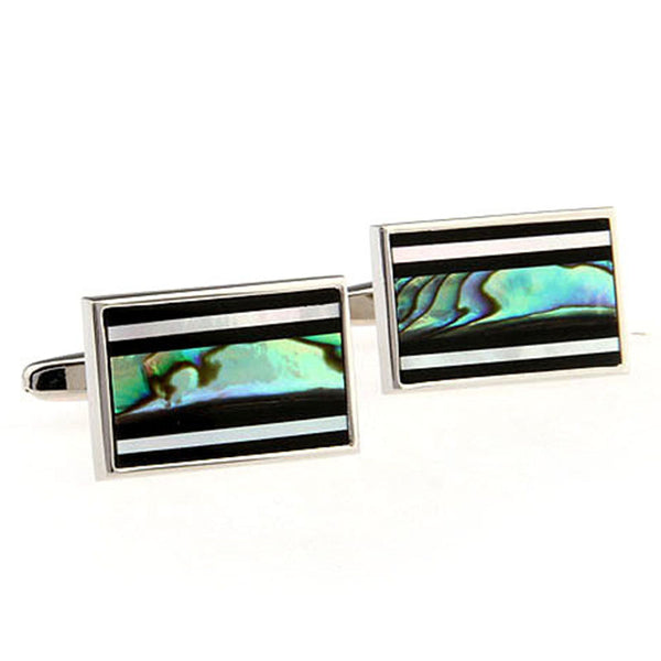 Shells Agate Cufflinks