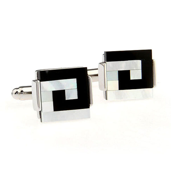 Shells Agate Cufflinks