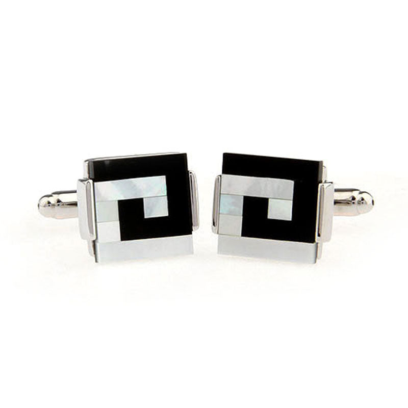 Shells Agate Cufflinks