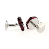 Crystal Zircon Cufflinks
