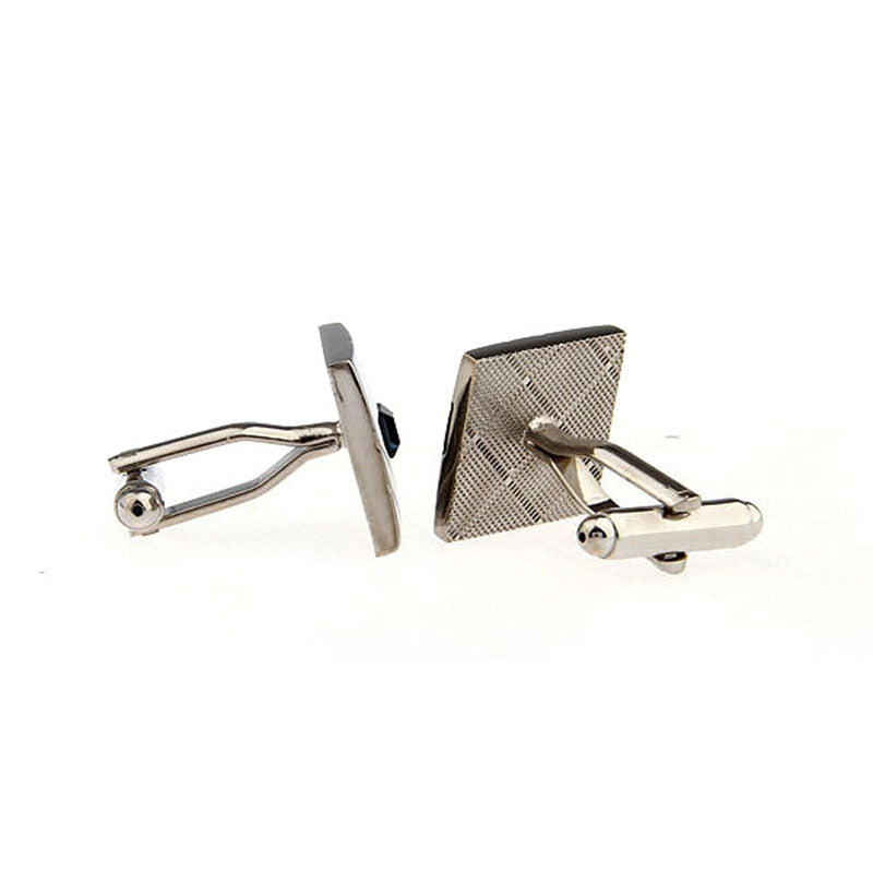 Crystal Zircon Cufflinks
