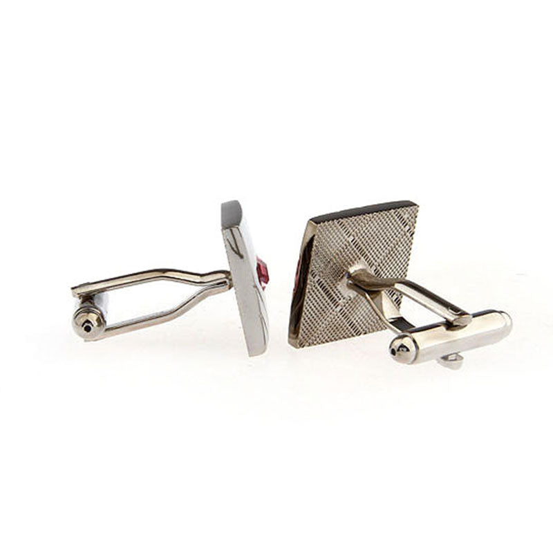 Crystal Zircon Cufflinks