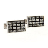 Crystal Zircon Cufflinks