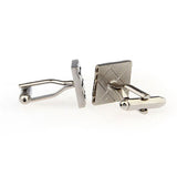 Crystal Zircon Cufflinks