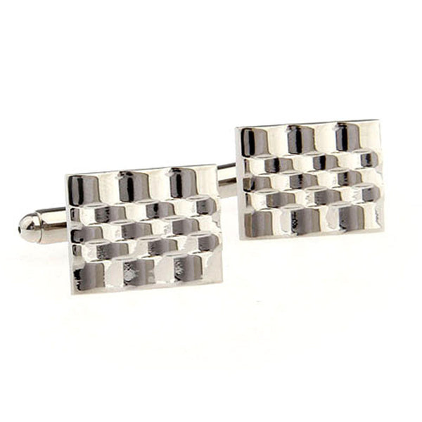 Plain Colour Metal Cufflinks