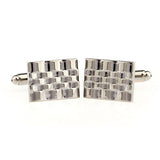 Plain Colour Metal Cufflinks