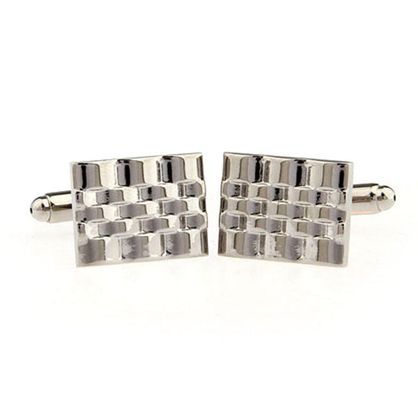 Plain Colour Metal Cufflinks