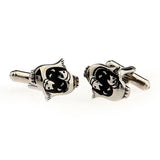Zodiac Sign Constellation Grease Baking Paint Cufflinks