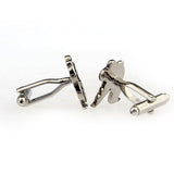 Zodiac Sign Constellation Grease Baking Paint Cufflinks