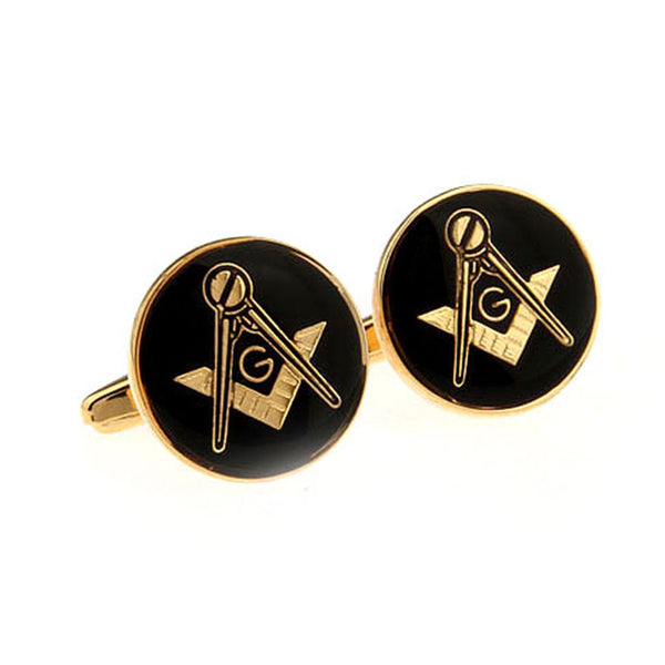 Car Logo Traffic Enamel Dropping Glue Cufflinks