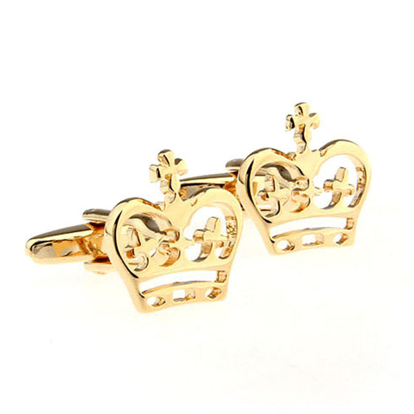 Plain Colour Metal Cufflinks