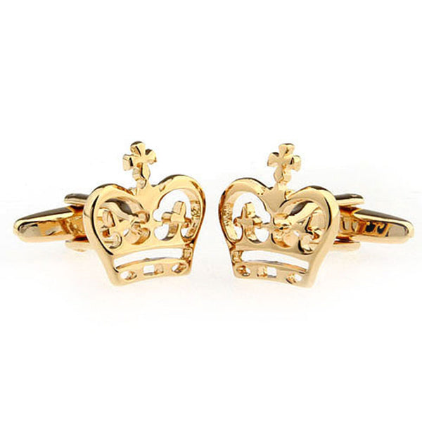 Plain Colour Metal Cufflinks