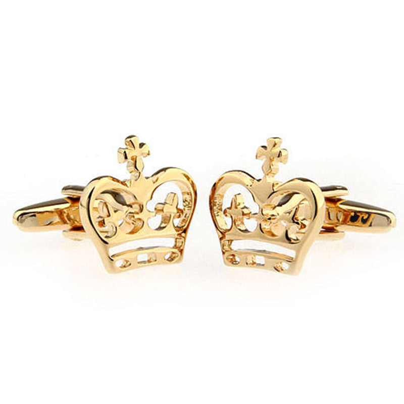 Plain Colour Metal Cufflinks