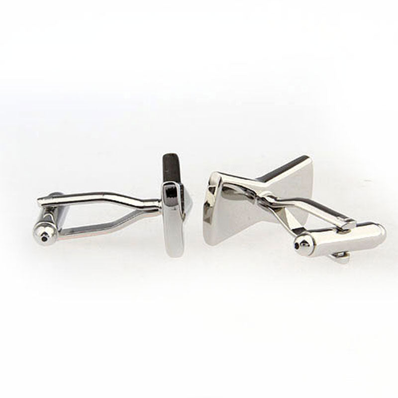 Plain Colour Metal Cufflinks