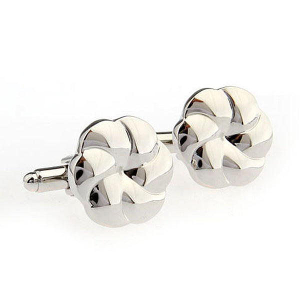 Plain Colour Metal Cufflinks