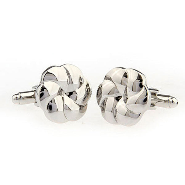 Plain Colour Metal Cufflinks