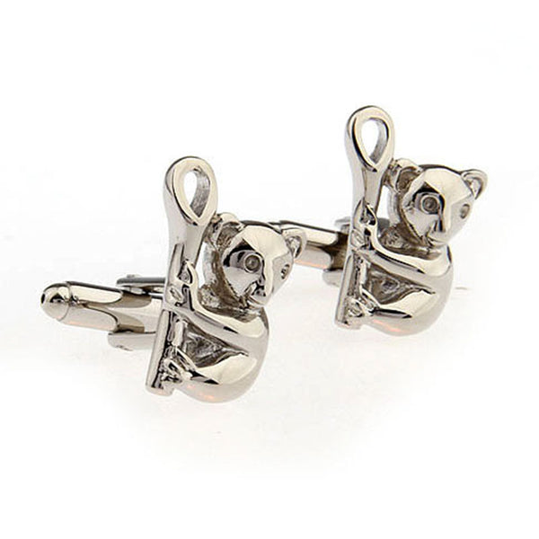 Animals Plants Plain Colour Metal Cufflinks