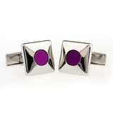 Enamel Dropping Glue Cufflinks