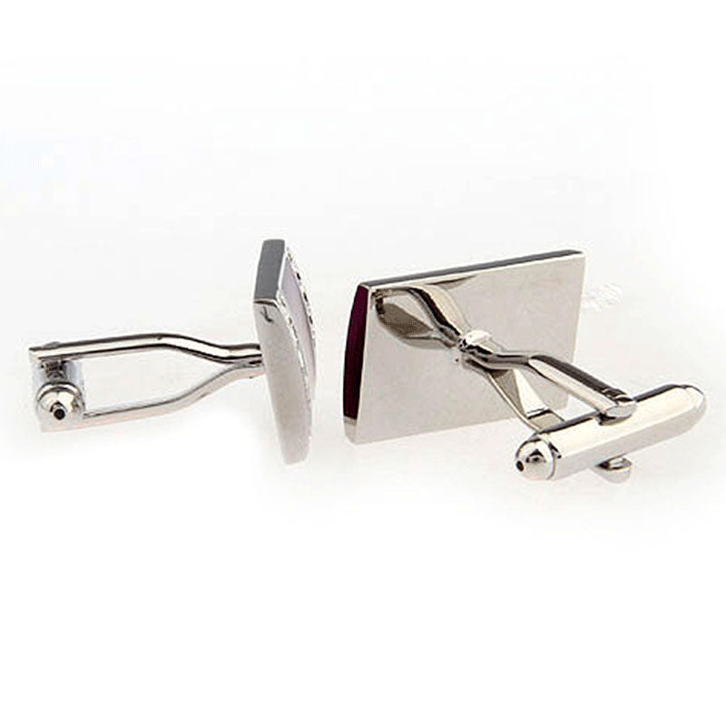 Crystal Zircon Cufflinks
