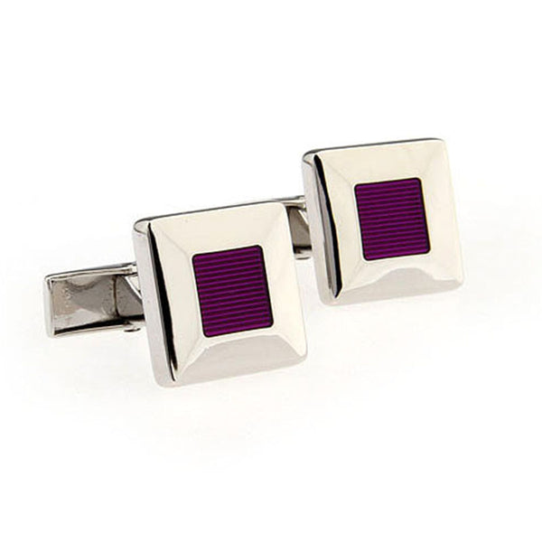 Enamel Dropping Glue Cufflinks