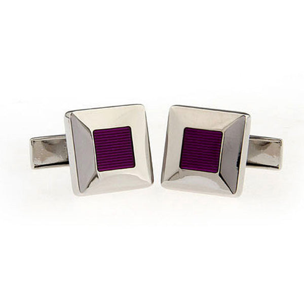 Enamel Dropping Glue Cufflinks