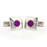 Enamel Dropping Glue Cufflinks