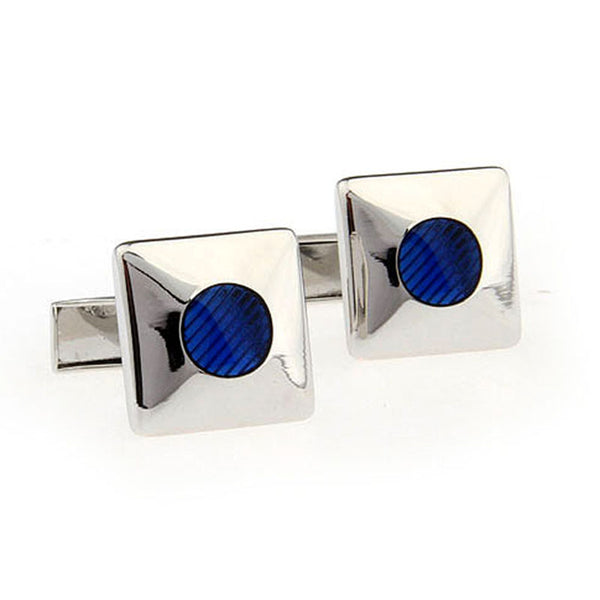 Enamel Dropping Glue Cufflinks