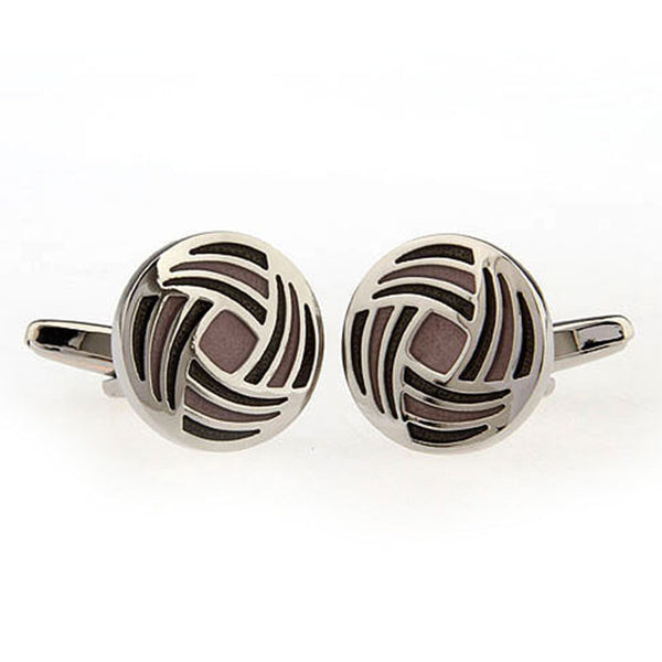 Enamel Dropping Glue Cufflinks