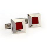 Enamel Dropping Glue Cufflinks