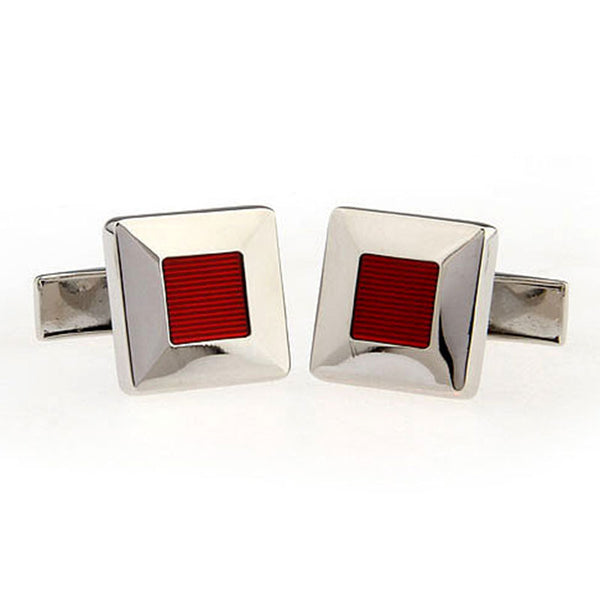 Enamel Dropping Glue Cufflinks