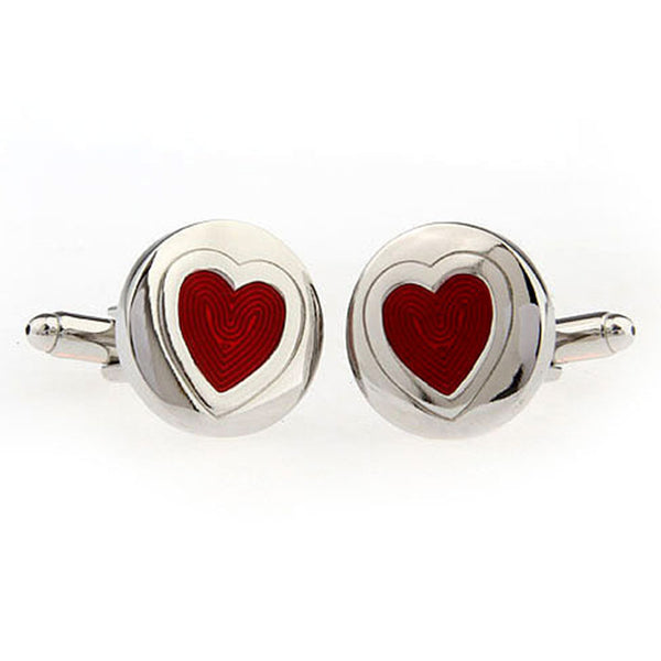 Enamel Dropping Glue Cufflinks