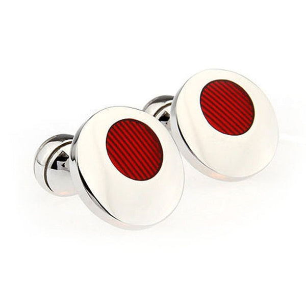 Enamel Dropping Glue Cufflinks