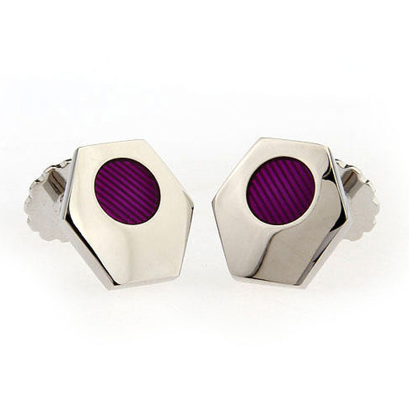 Enamel Dropping Glue Cufflinks