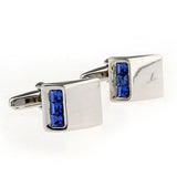 Crystal Zircon Cufflinks