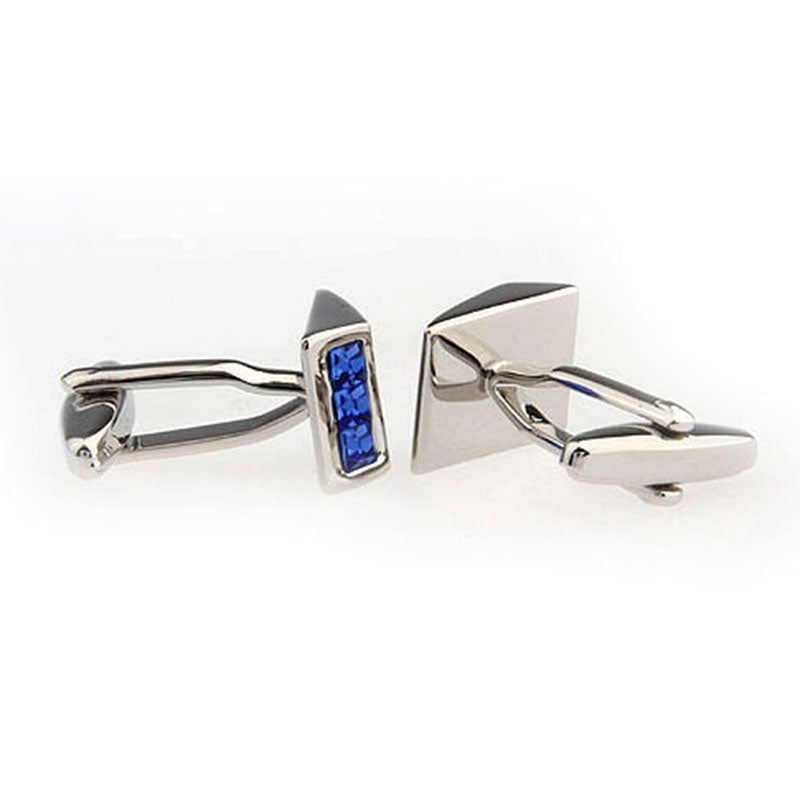 Crystal Zircon Cufflinks