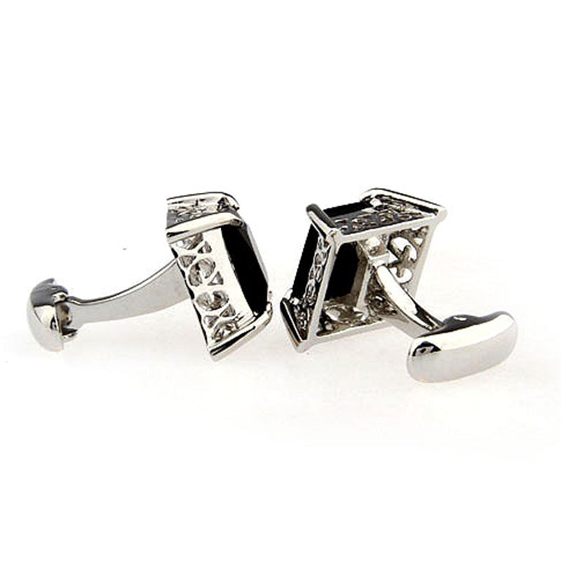 Crystal Zircon Cufflinks