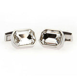 Crystal Zircon Cufflinks
