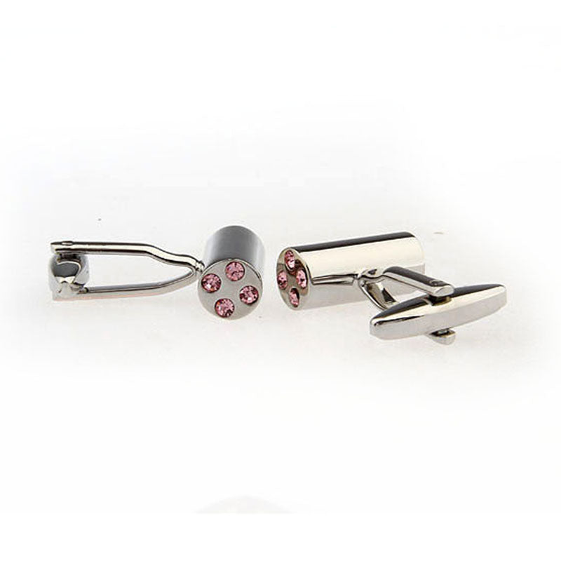 Crystal Zircon Cufflinks